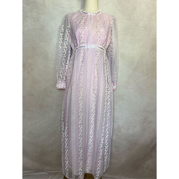 No Brand Dresses & Skirts - Vintage Gunne Sax Style Prairie Dress Floral